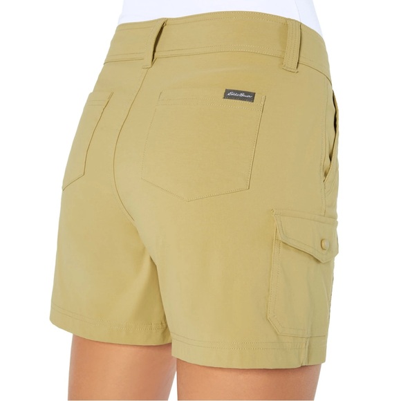 4️⃣ Eddie Bauer Cargo shorts 5" NWT khaki - Picture 2 of 6